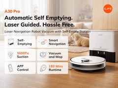ILIFE A30 Pro Robot Vacuum Cleaner